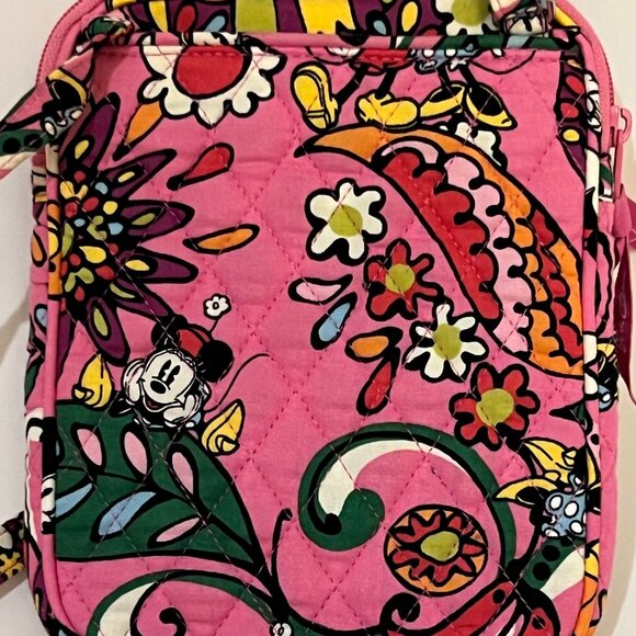 Vera Bradley Disney Just Mousing Around Mickey Crossbody Mini Hipster Purse Bag - Picture 7 of 9